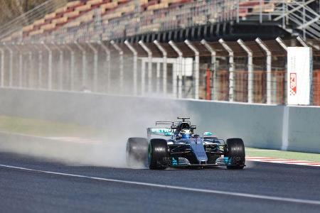 Valtteri Bottas - Mercedes - Formel 1 - Test - Barcelona - 2. März 2017