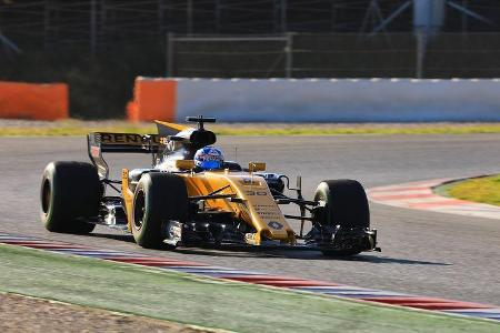 Jolyon Palmer - Renault - Formel 1 - Test - Barcelona - 2. März 2017