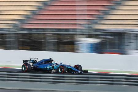 Valtteri Bottas - Mercedes - Formel 1 - Test - Barcelona - 2. März 2017