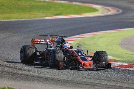 Romain Grosjean - HaasF1 - Formel 1 - Test - Barcelona - 2. März 2017