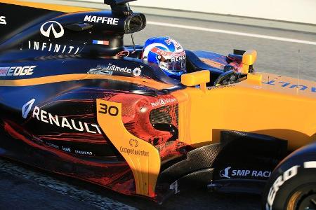 Jolyon Palmer - Renault - Formel 1 - Test - Barcelona - 2. März 2017