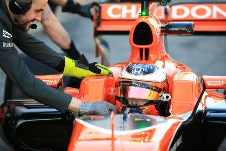 Stoffel Vandoorne - McLaren - Formel 1 - Test - Barcelona - 2. März 2017