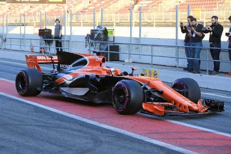 Stoffel Vandoorne - McLaren - Formel 1 - Test - Barcelona - 2. März 2017