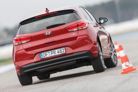 Hyundai i30 1.0 T-GDI, Heckansicht