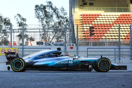 Mercedes - Profil - F1 - Barcelona Test 2017