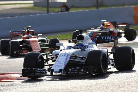 Felipe Massa - Williams FW40 - Testfahrten - Barcelona