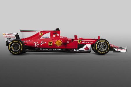 Ferrari SF70H - Formel 1 - Rennwagen