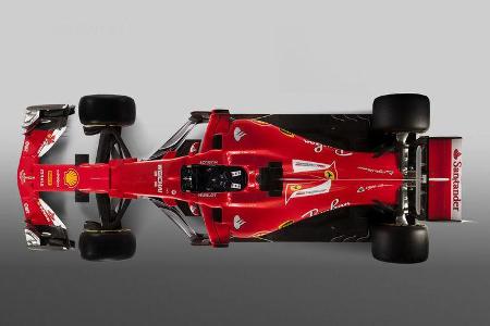 Ferrari SF70H - Formel 1 - Rennwagen