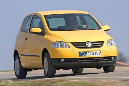 VW Fox, Frontansicht