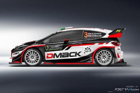 DMACK Ford Fiesta WRC 2017