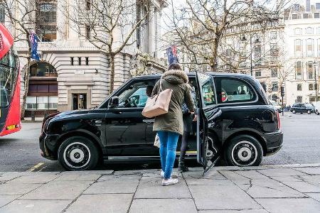 LEVC TX eCity London Taxi Electric Black Cab