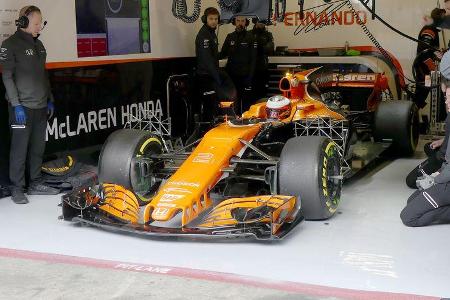 Stoffel Vandoorne - McLaren - Formel 1 - Test - Barcelona - 9. März 2017