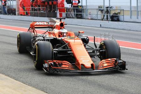 Stoffel Vandoorne - McLaren - Formel 1 - Test - Barcelona - 9. März 2017