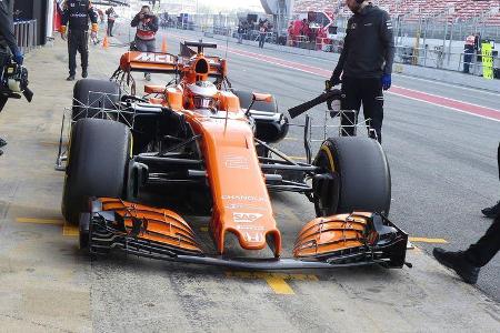 Stoffel Vandoorne - McLaren - Formel 1 - Test - Barcelona - 9. März 2017
