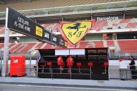 Ferrari - Formel 1 - Test - Barcelona - 9. März 2017