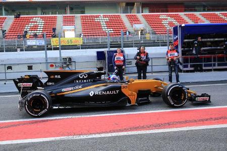 Jolyon Palmer - Renault - Formel 1 - Test - Barcelona - 9. März 2017