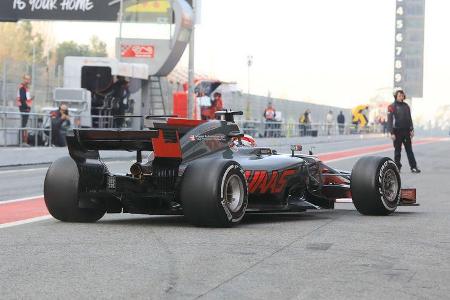 Kevin Magnussen - HaasF1 - Formel 1 - Test - Barcelona - 9. März 2017