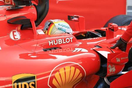 Sebastian Vettel - Ferrari - Formel 1 - Test - Barcelona - 9. März 2017