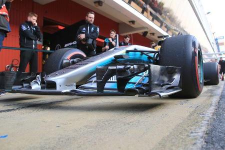 Lewis Hamilton - Mercedes - Formel 1 - Test - Barcelona - 9. März 2017