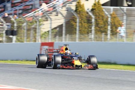 Daniel Ricciardo - Red Bull - Formel 1 - Test - Barcelona - 9. März 2017