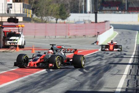 Kevin Magnussen - HaasF1 - Formel 1 - Test - Barcelona - 9. März 2017