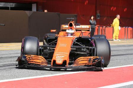 Stoffel Vandoorne - McLaren - Formel 1 - Test - Barcelona - 9. März 2017