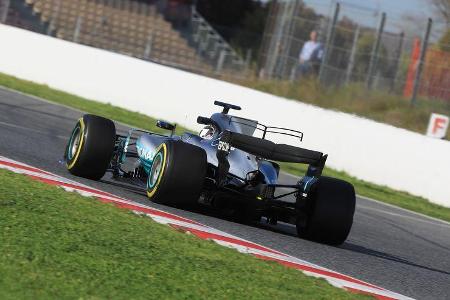 Valtteri Bottas - Mercedes - Formel 1 - Test - Barcelona - 9. März 2017