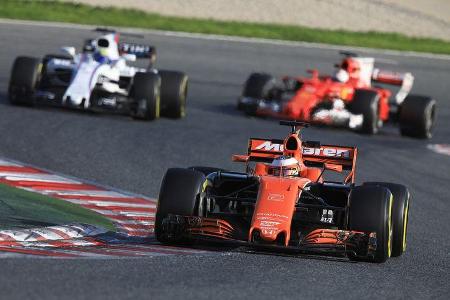 Stoffel Vandoorne - McLaren - Formel 1 - Test - Barcelona - 9. März 2017