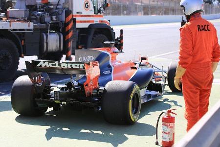 Stoffel Vandoorne - McLaren - Formel 1 - Test - Barcelona - 9. März 2017