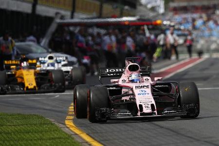 Sergio Perez - Force India - GP Australien - Melbourne - 24. März 2017