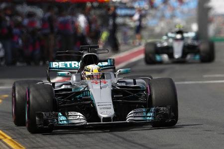 Lewis Hamilton - Mercedes - GP Australien - Melbourne - 24. März 2017