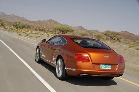 Bentley Continental GT, Heck