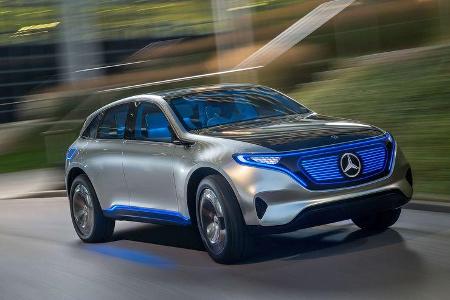 Mercedes Elektroauto SUV Paris Teaser