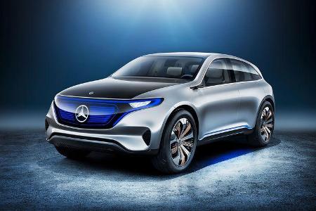 Mercedes Elektroauto SUV Paris Teaser