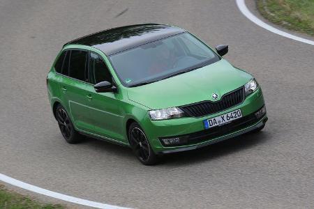Skoda Rapid Spaceback 1.4 TSI, Frontansicht