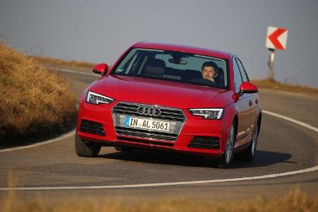 Audi A4 2.0 TDI, Frontansicht