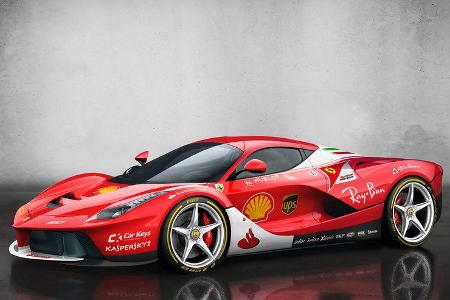 Ferrari LaFerrari - Ferrari SF70H - Lackierung Ferrari LaFerrari - Ferrari SF70H - Lackierung
