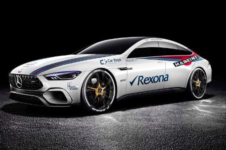 Mercedes AMG GT Concept - Williams FW40 - Lackierun
