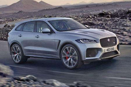 Jaguar F-Pace SVR Weltpremiere New York 2018