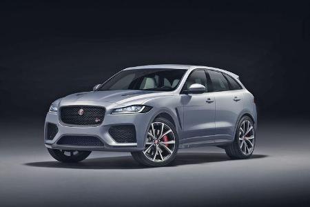 Jaguar F-Pace SVR Weltpremiere New York 2018