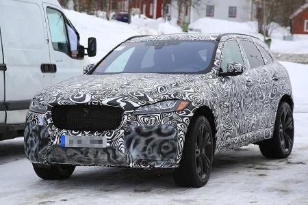 Jaguar F-Pace SVR Erlkönig