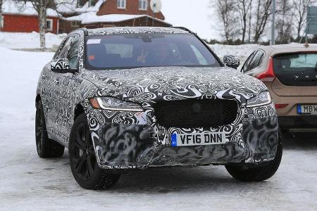 Jaguar F-Pace SVR Erlkönig