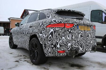 Jaguar F-Pace SVR Erlkönig