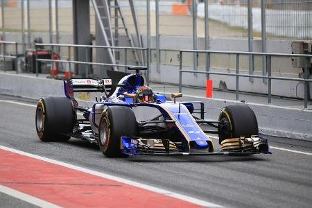 Pascal Wehrlein - Sauber - Formel 1 - Test - Barcelona - 8. März 2017