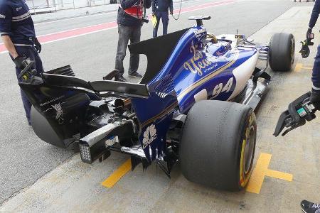 Pascal Wehrlein - Sauber - Formel 1 - Test - Barcelona - 8. März 2017