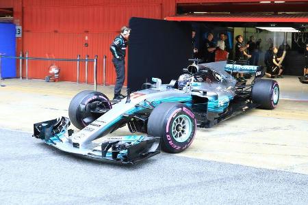 Valtteri Bottas - Mercedes - Formel 1 - Test - Barcelona - 8. März 2017