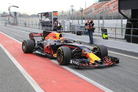 Max Verstappen - Red Bull - Formel 1 - Test - Barcelona - 8. März 2017