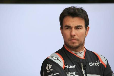 Sergio Perez - Force India - Formel 1 - Test - Barcelona - 8. März 2017