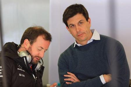Toto Wolff - Mercedes - Formel 1 - Test - Barcelona - 8. März 2017