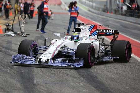 Felipe Massa - Williams - Formel 1 - Test - Barcelona - 8. März 2017